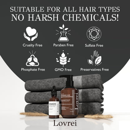 Total Hair-Care™ Solution (Ionic Hair Dryer + Shampoo &amp; Serum)
